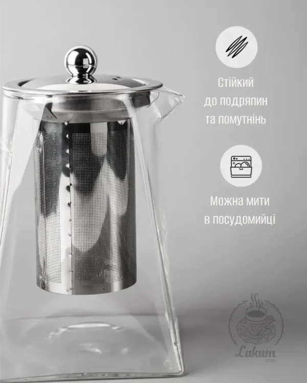 Чайник заварник Піраміда 950 мл