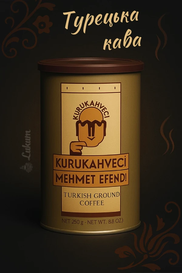 Турецька мелена кава Lukum